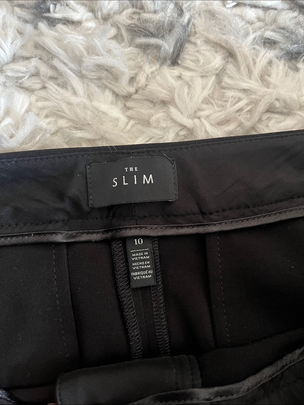 White House Black Market Black Curvy Bootcut Stretch Pants - Picture 5 of 7